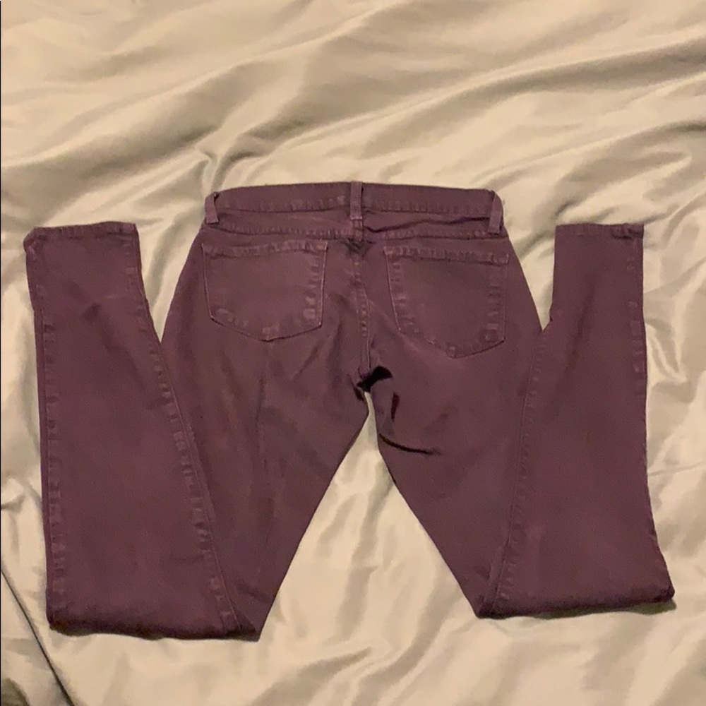 Plum flying monkey pants